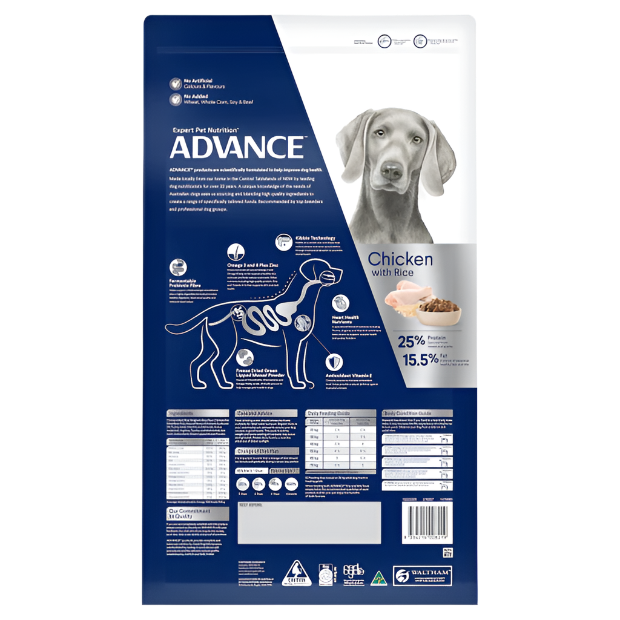 Chicken & Rice Dry Dog Food – Large Breed Adult