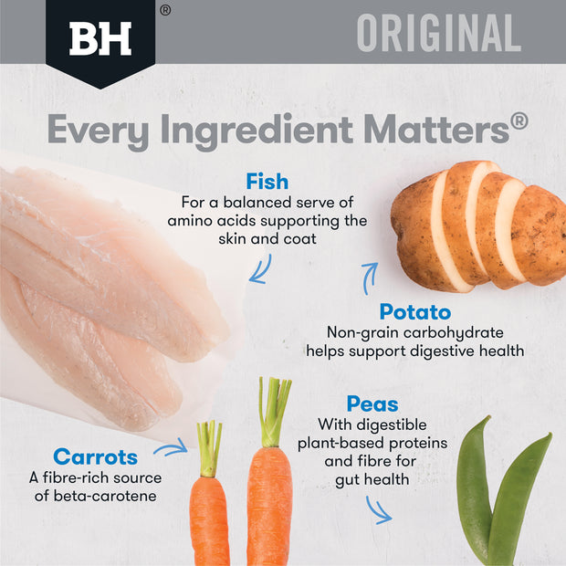 Dry Food Adult Fish And Potato