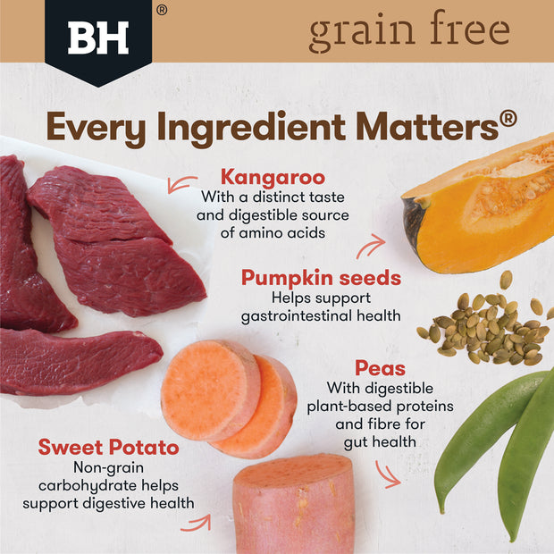 Grain Free Dry Food Adult Kangaroo