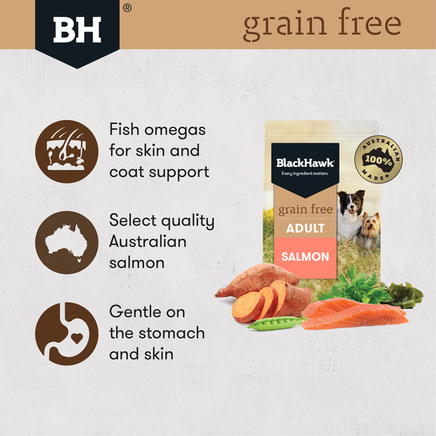 Grain Free Dry Food Adult Salmon