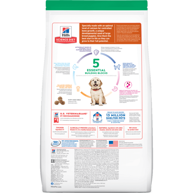 Chicken Dry Dog Food – Large Breed Puppy
