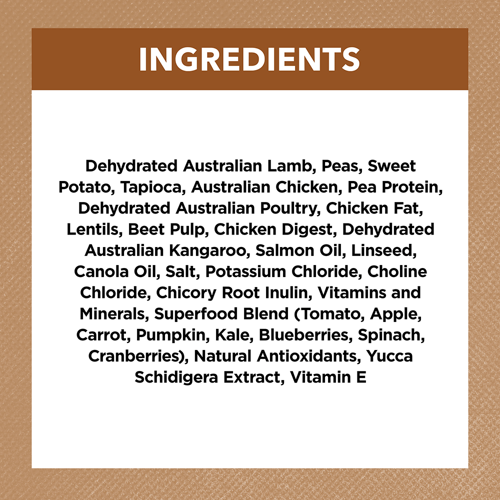 Grain Free Adult Dry Food Lamb And Kangaroo