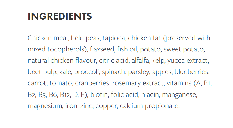 Chicken Grain Free Adult Dry Food