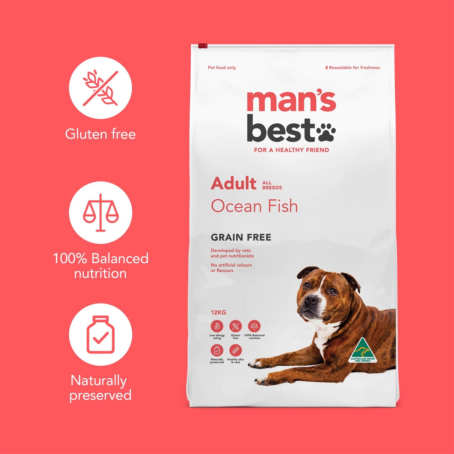 Ocean Fish with Sardines Grain Free Adult Dry Food