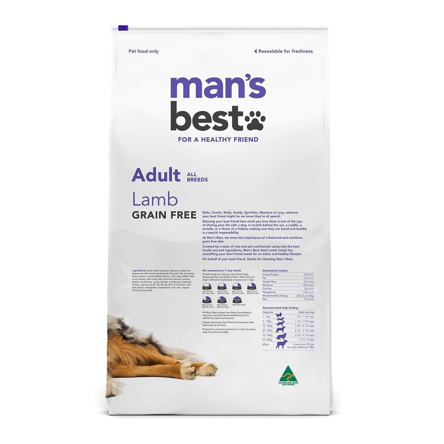 Lamb Grain Free Adult Dry Food