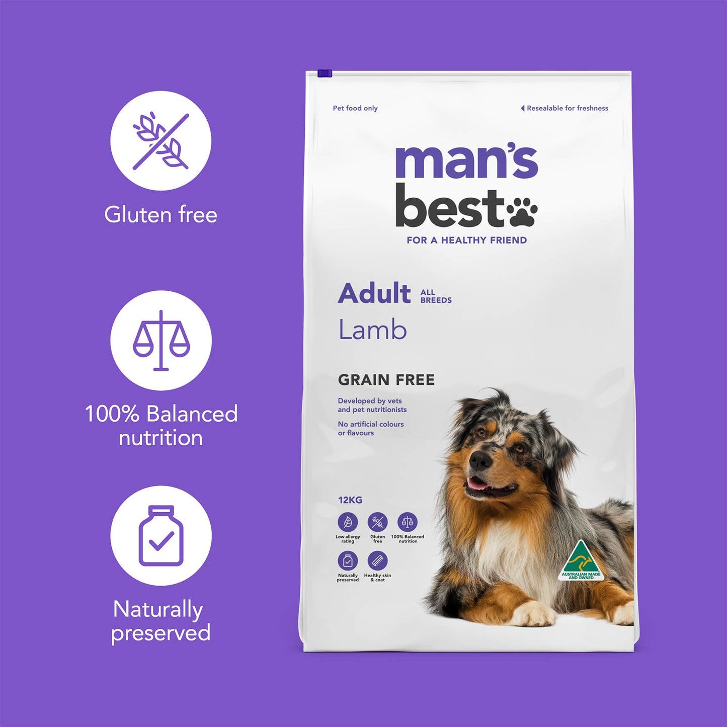 Lamb Grain Free Adult Dry Food