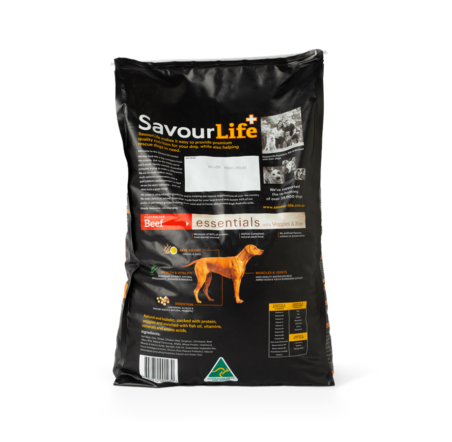 Essentials Beef Adult Dry Food