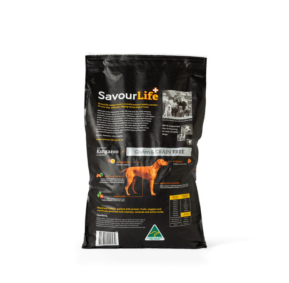Grain Free Adult Dry Food Kangaroo and Chicken