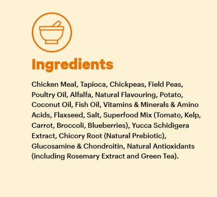 Grain Free Senior Dry Food Chicken