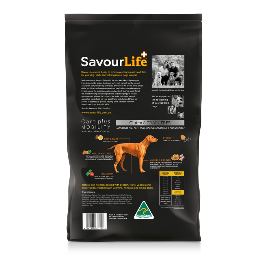Care Plus Grain Free Adult Mobility Chicken Dry Food