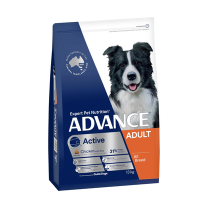 Active Adult Dry Dog Food Chicken With Rice