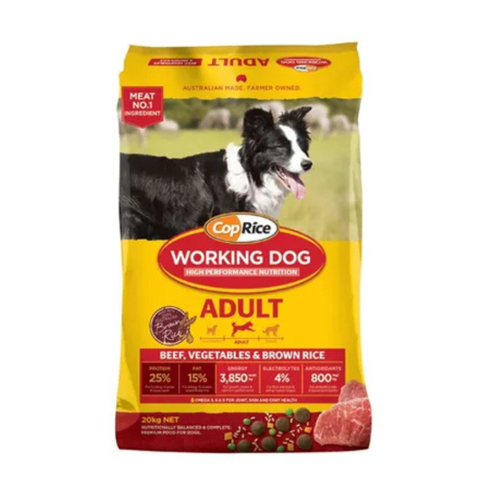 Beef Dry Dog Food – Adult Working Dog