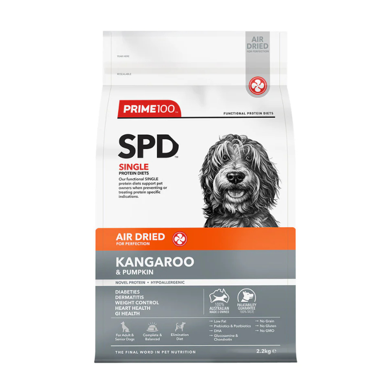 SPD Kangaroo and Pumpkin Air Dried Food