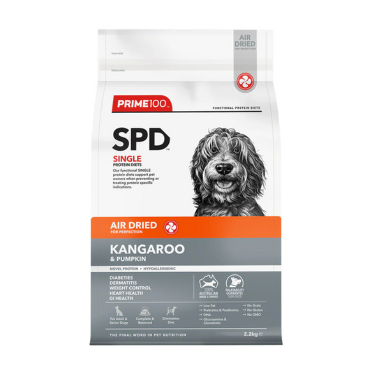SPD Kangaroo and Pumpkin Air Dried Food