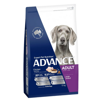 Chicken & Rice Dry Dog Food – Large Breed Adult