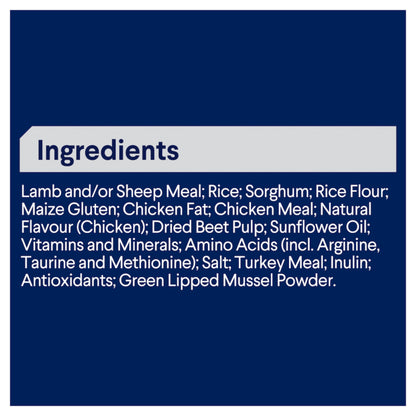 Lamb & Rice Dry Dog Food – Large Breed Adult