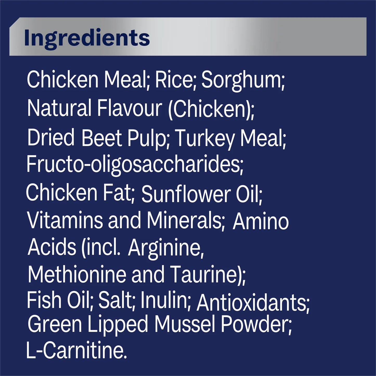Large Breed Mobility – Chicken Dry Dog Food