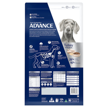 Turkey & Rice Dry Dog Food – Large Breed Adult