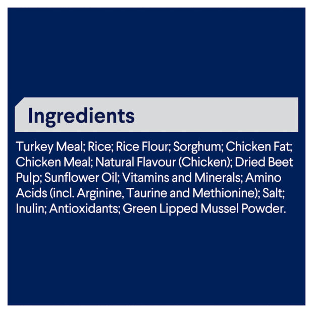 Turkey & Rice Dry Dog Food – Large Breed Adult
