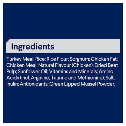 Turkey & Rice Dry Dog Food – Large Breed Adult