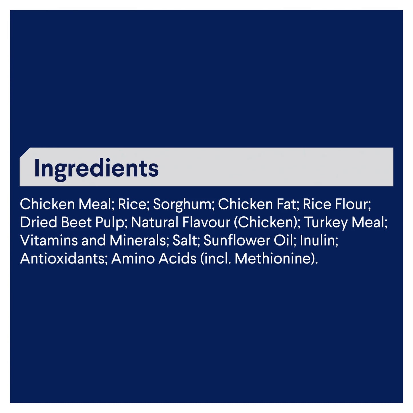 Chicken & Rice Dry Dog Food – Medium Breed Adult