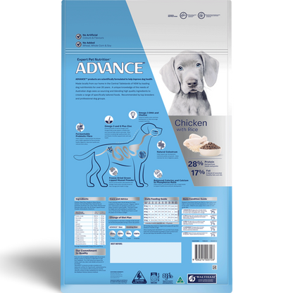 Chicken & Rice Dry Dog Food – Large Breed Puppy