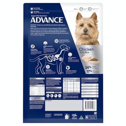 Chicken & Rice Dry Dog Food – Small Breed Adult