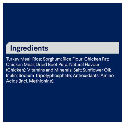 Turkey & Rice Dry Dog Food – Small Breed Adult