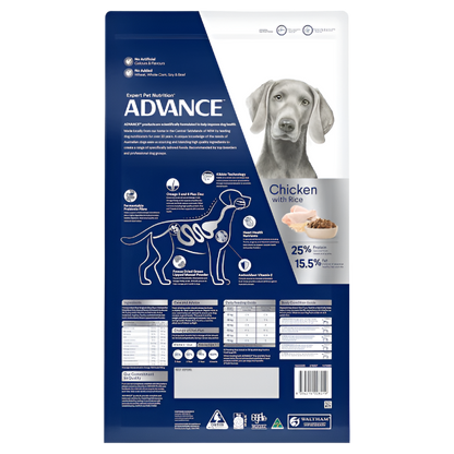 Chicken & Rice Dry Dog Food – Large Breed Adult