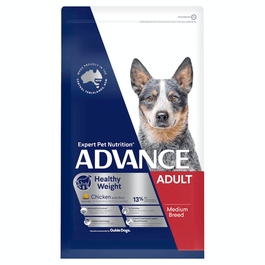 Healthy Weight Chicken & Rice Dry Dog Food – Medium Breed Adult