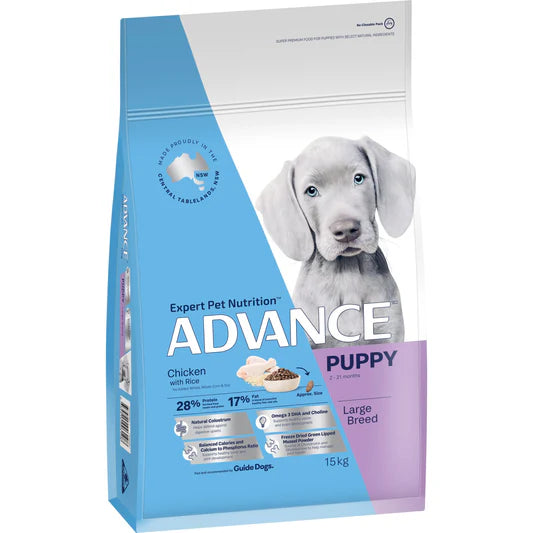 Chicken & Rice Dry Dog Food – Large Breed Puppy