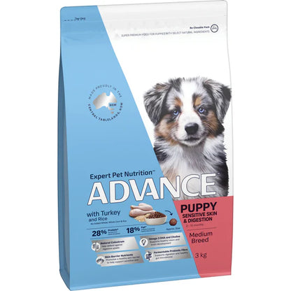 Sensitive Dry Dog Food – Medium Breed Puppy