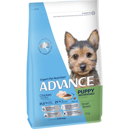 Rehydratable Chicken & Rice Dry Dog Food – Small Breed Puppy