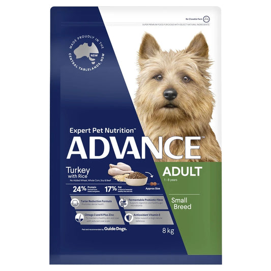 Turkey & Rice Dry Dog Food – Small Breed Adult