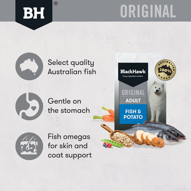 Dry Food Adult Fish And Potato