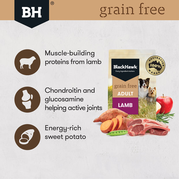 Grain Free Dry Food Adult Lamb