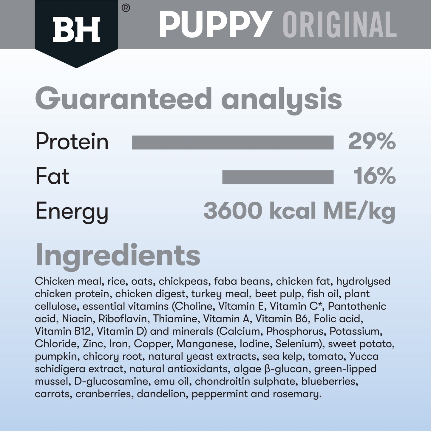 Chicken & Rice Dry Dog Food – Large Breed Puppy