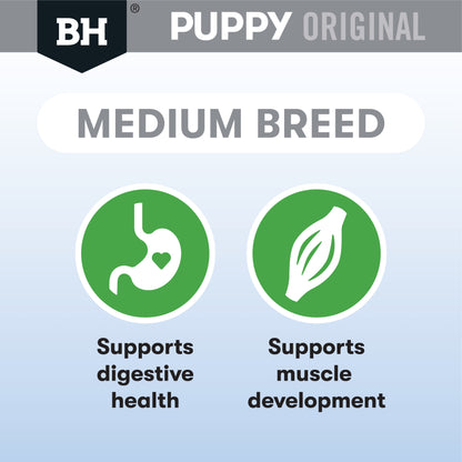 Chicken & Rice Dry Dog Food – Medium Breed Puppy