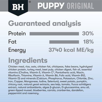 Chicken & Rice Dry Dog Food – Medium Breed Puppy