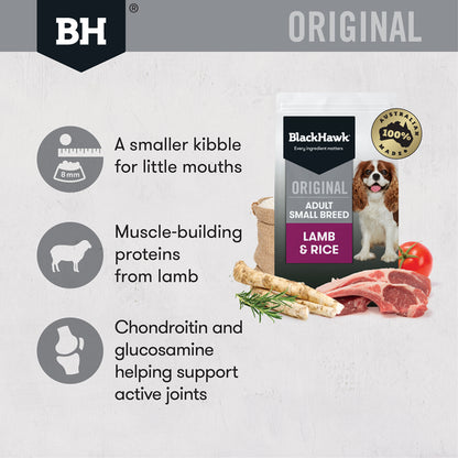 Lamb & Rice Dry Dog Food – Small Breed Adult