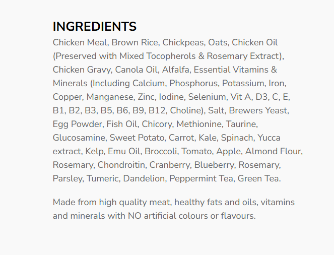 Wholesome Grains Chicken & Brown Rice for Adult Dogs