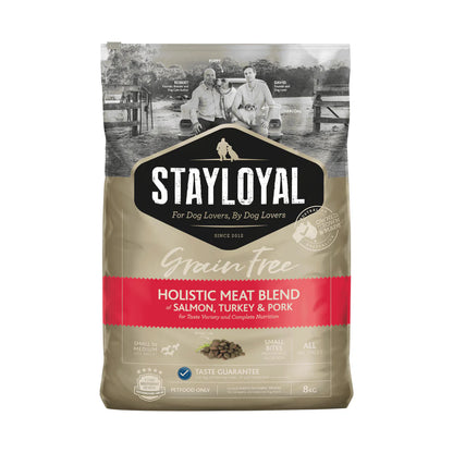 Grain Free Adult Dry Food Salmon, Turkey and Pork