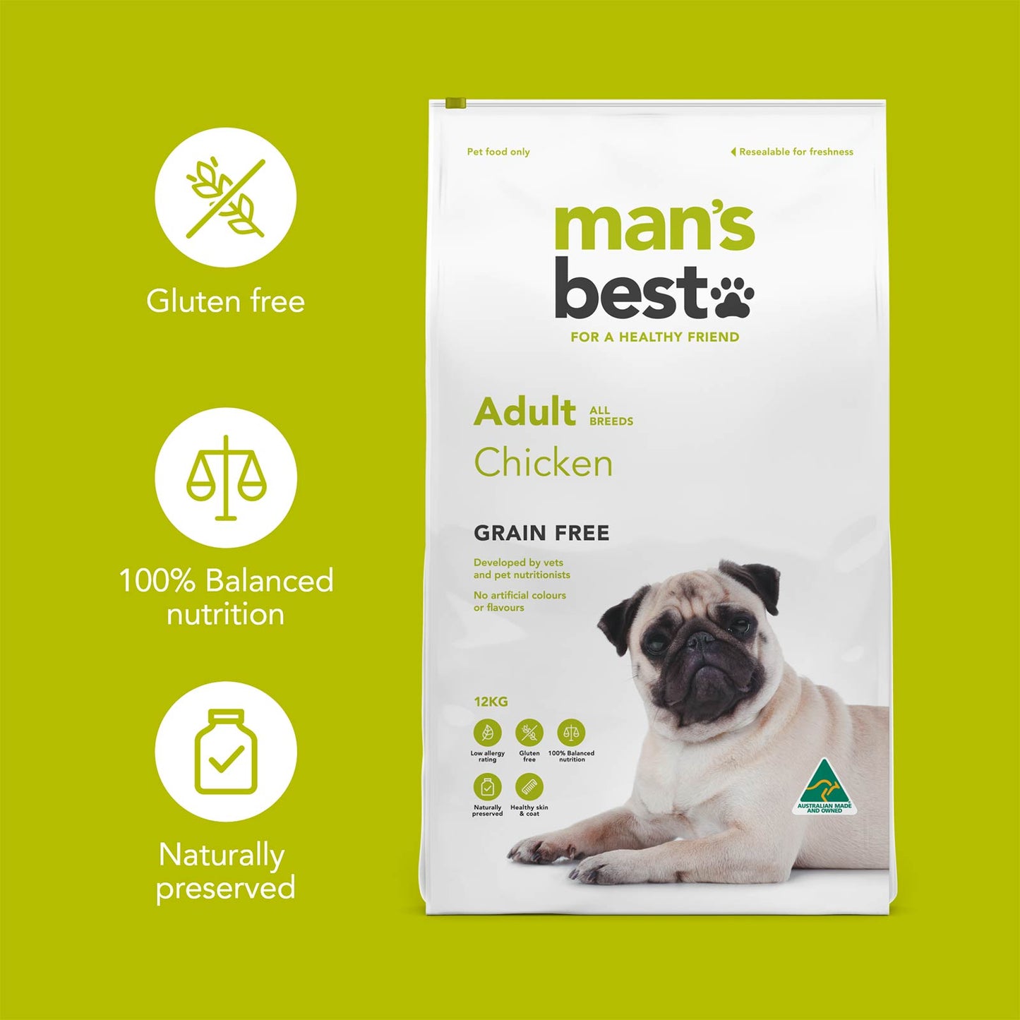 Chicken Grain Free Adult Dry Food