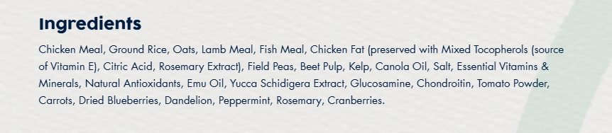 Chicken and Brown Rice Adult Dry Food