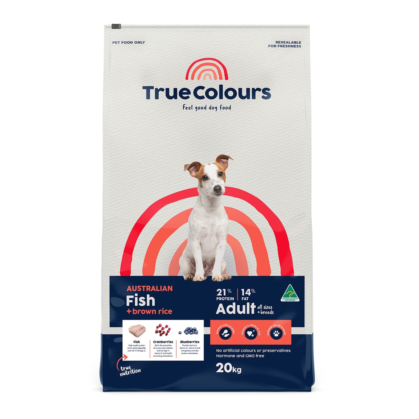 Fish and Brown Rice Adult Dry Food
